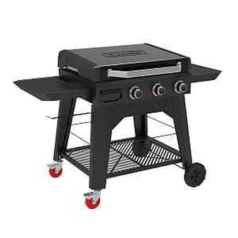 Dyna-Glo DGL600TTP Open Cart Griddle with Lid, 3-Burner