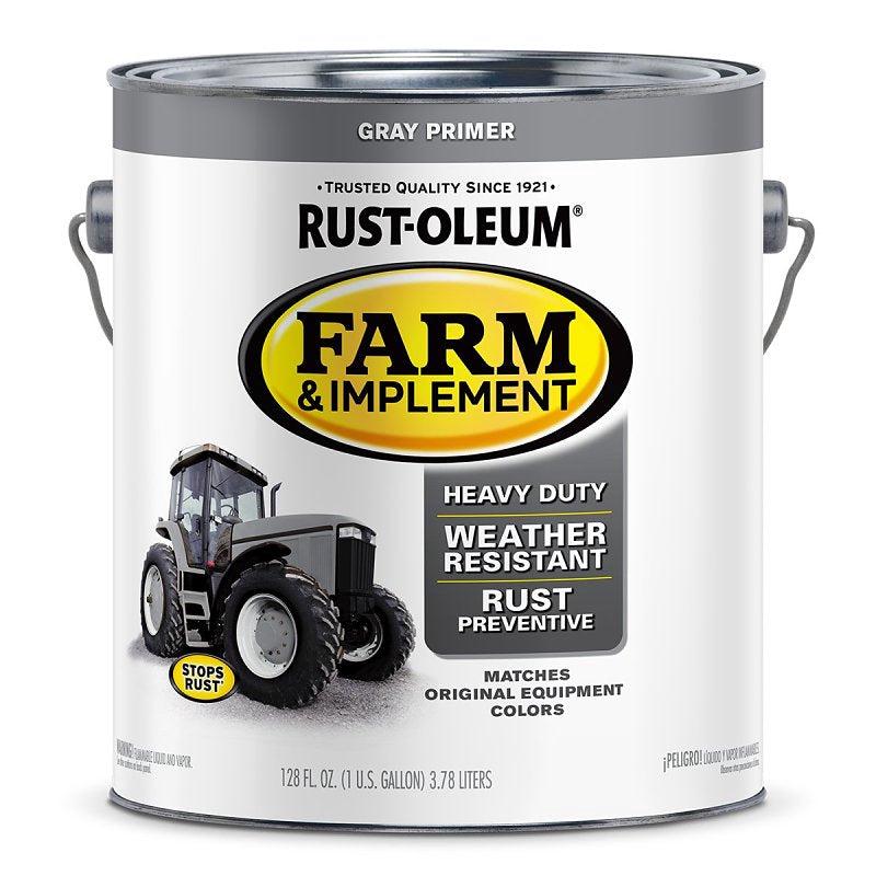 Specialty 280169 Farm Equipment Paint, Oil Base, Gloss Sheen, Gray Primer, 1 gal, 520 sq-ft/gal Coverage Area