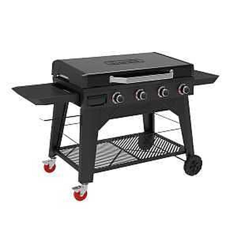Dyna-Glo DGL770TTP Open Cart Griddle with Lid, 4-Burner