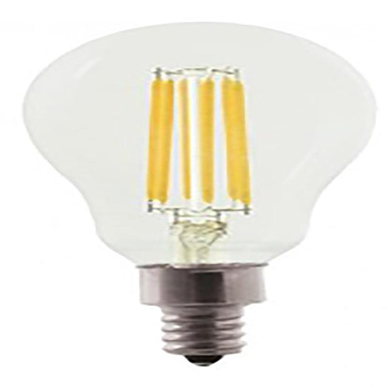 GE 24302 LED Bulb, Decorative, A15 Lamp, 40 W Equivalent, E12 Lamp Base, Dimmable, Soft White Light, 2700 K Color Temp
