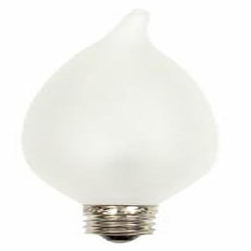 GE 66104 Chandelier Light Bulb, 25 W, CA10 Lamp, E12 Candelabra Lamp Base, 220 Lumens, 2600 K Color Temp