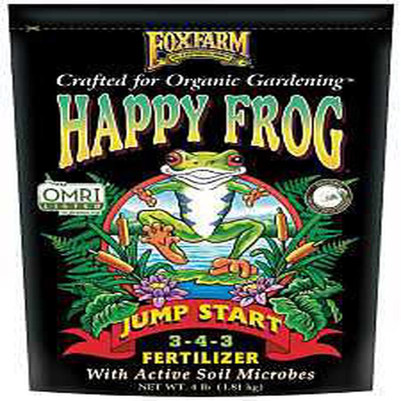 Happy Frog 500008 Jump Start Fertilizer, 4 lb
