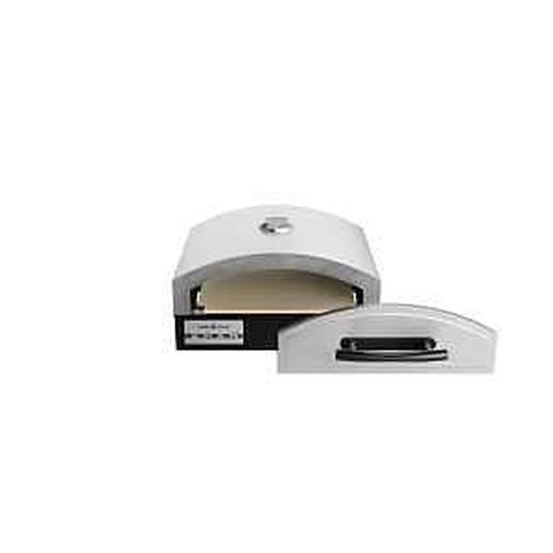 Camp Chef PZ30D 1-Burner Artisan Outdoor Oven, 16 in W, 14 in D, 9 in H, Propane, Ceramic Stone, Black/Silver