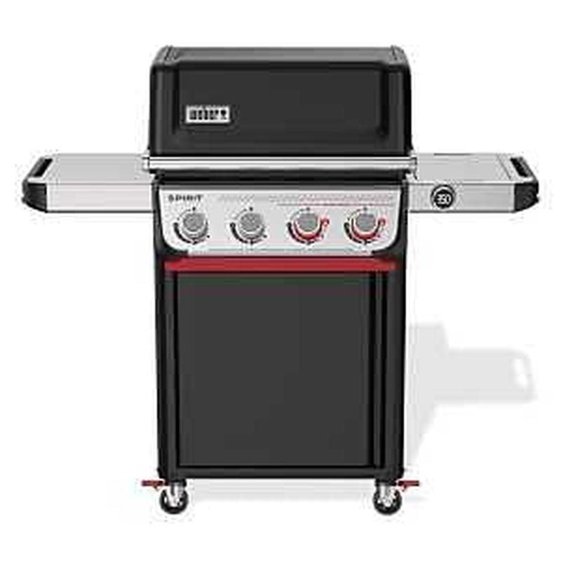 Weber 1500780 Grill, 35,000 Btu/hr BTU, Liquid Propane, 4-Burner, 428 sq-in Primary Cooking Surface, Black