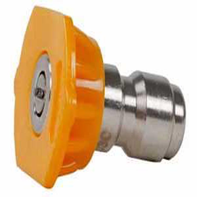 Forney 75159 High-Pressure Nozzle, 15 deg Angle, Stainless Steel