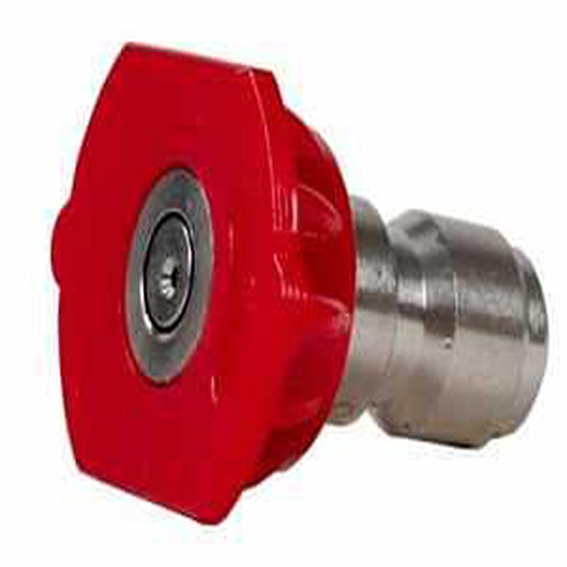 Forney 75162 High-Pressure Nozzle, 0 deg Angle, Stainless Steel