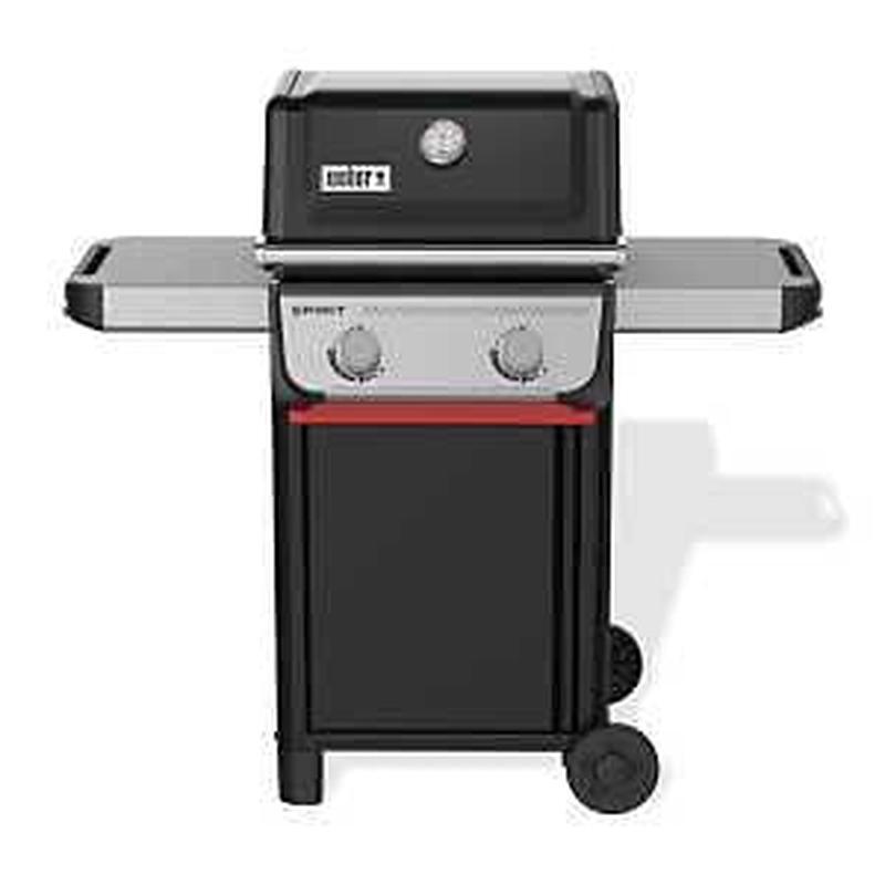 Weber 1501000 Grill, 26,600 Btu/hr BTU, Liquid Propane, 2-Burner, 360 sq-in Primary Cooking Surface, Black