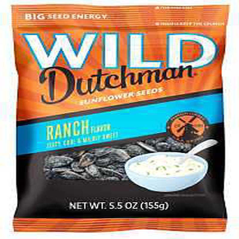 WILD Dutchman 507 Sunflower Seeds, Ranch, 5.5 oz Bag