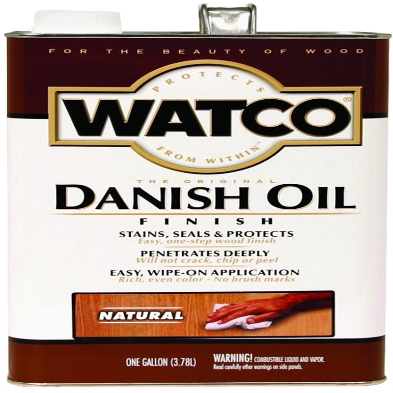 Watco 65732 Danish Oil, Natural, Liquid, 1 gal, Can