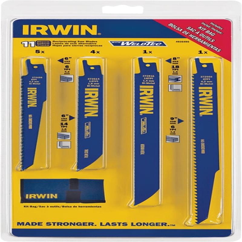 4935496 IRWIN 11PC RECIP KIT
