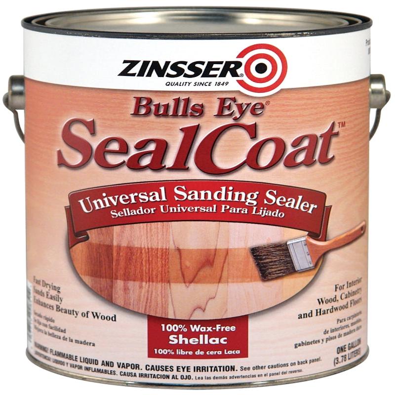 Zinsser 821 Sanding Sealer, Clear, Liquid, 1 gal