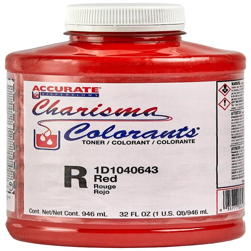 0643-14 COLORANT R-RED QUART