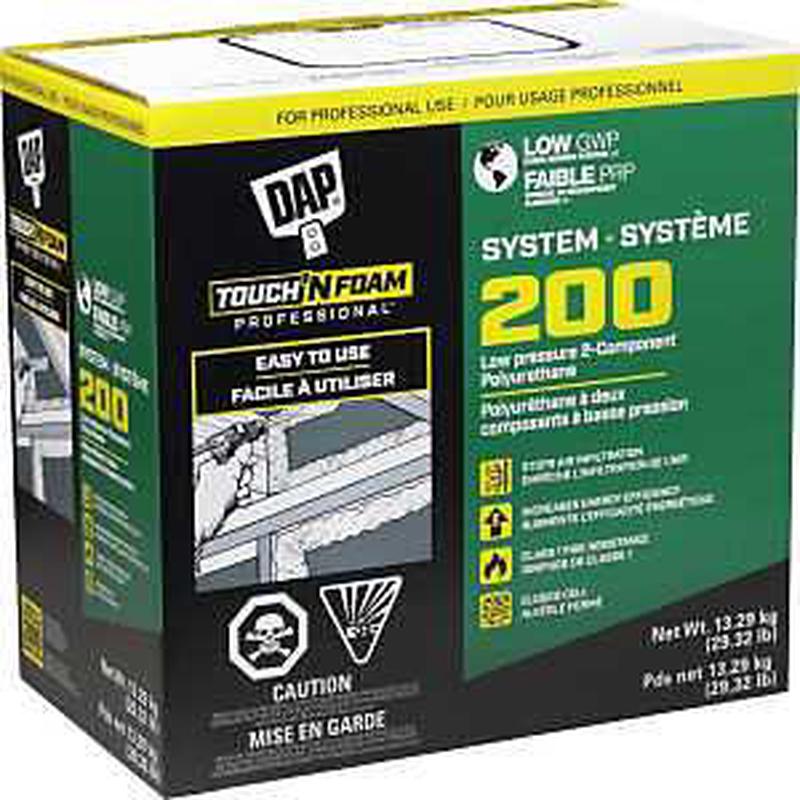 DAP Touch 'n Foam 7565029200 Professional Low GWP Foam Kit, Cream, 200