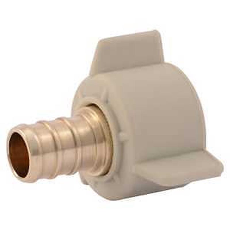 SharkBite UP526A5 Pipe Adapter, 1/2 in, PEX Barb x FIP, Plastic, 200 psi Pressure