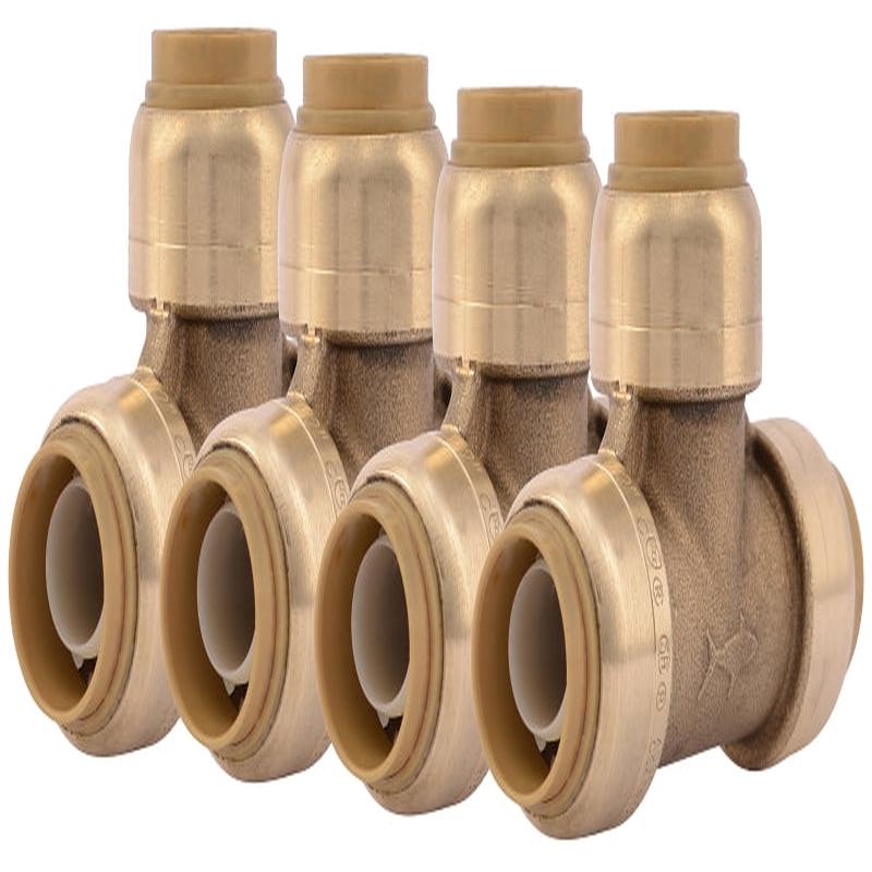 U362LFA4 TEE 4PK 1/2IN