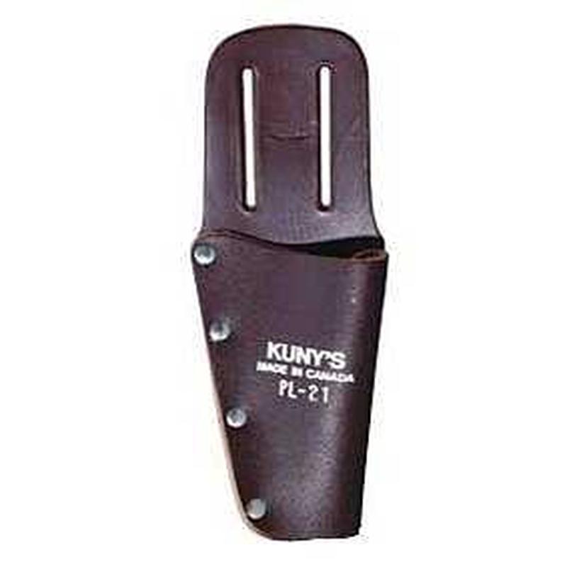 Kuny's Tool Works Series PL-21 Knife and Plier Holder, Leather, 2-1/2 in W, 8-1/2 in H