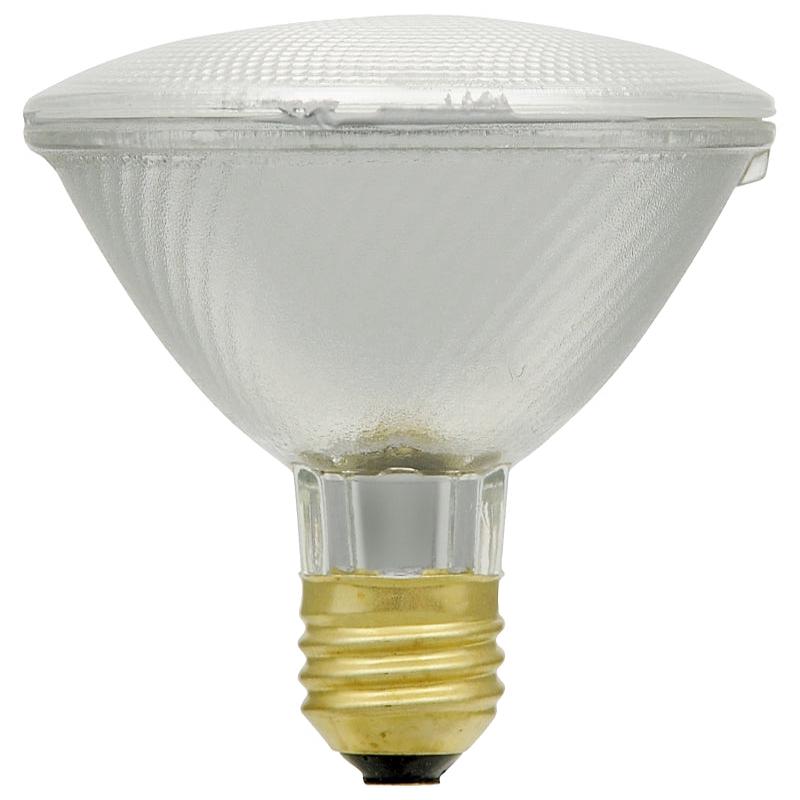 Sylvania 17198 Halogen Reflector Lamp, 60 W, Medium E26 Lamp Base, PAR30 Lamp, Bright White Light, 1070 Lumens