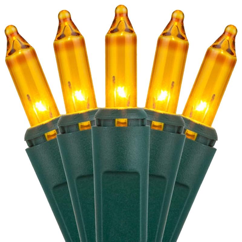 Hometown Holidays 2980-10/U13Y072M Light Set, 100-Lamp, Gold Lamp