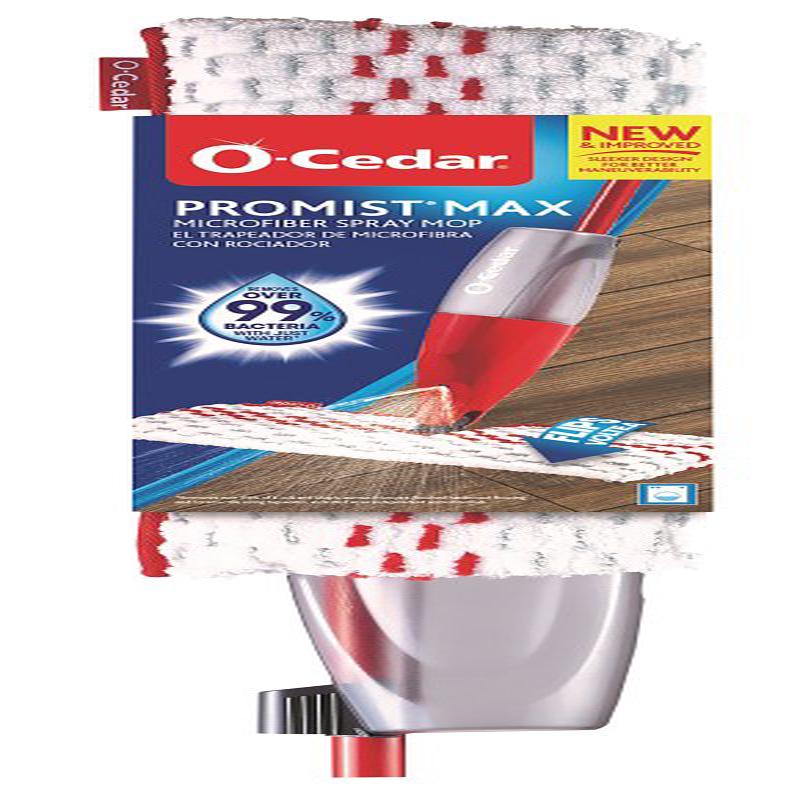 O-Cedar 155820 Spray Mop, 25.36 fl-oz Bottle, Microfiber Mop Head