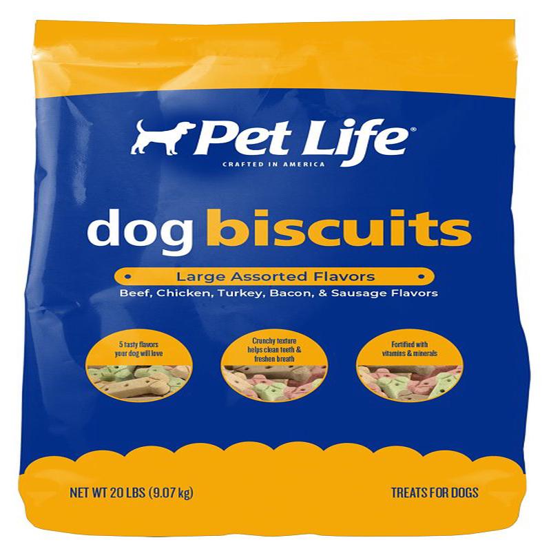 Pet Life 984 Dog Biscuit, L Breed, 20 lb