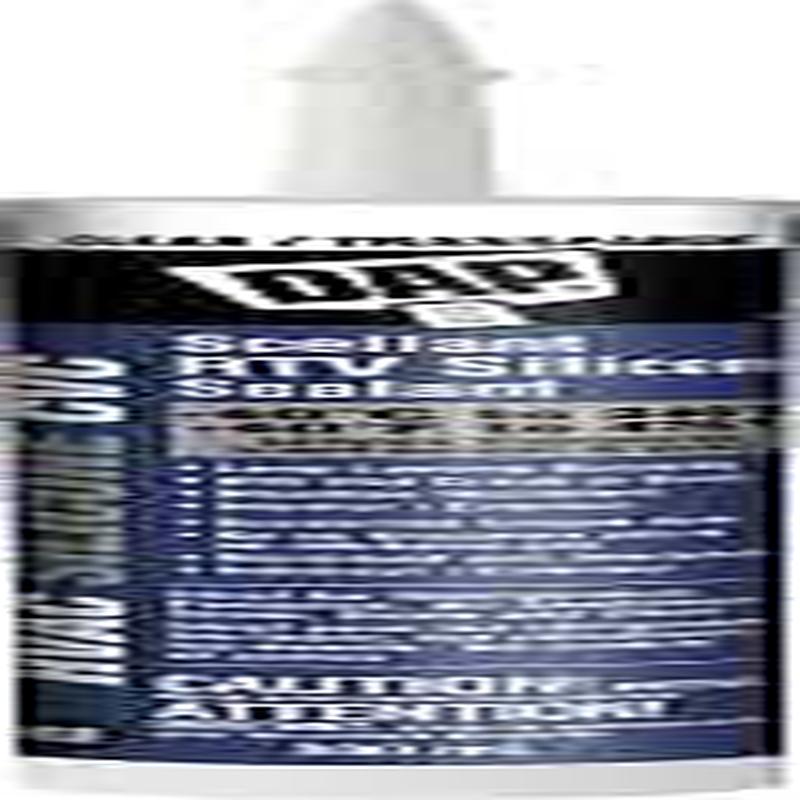 DAP 7079874327 RTV Silicone Sealant, Clear, 24 hr Curing, -18 to 38 deg C, 300 mL Cartridge