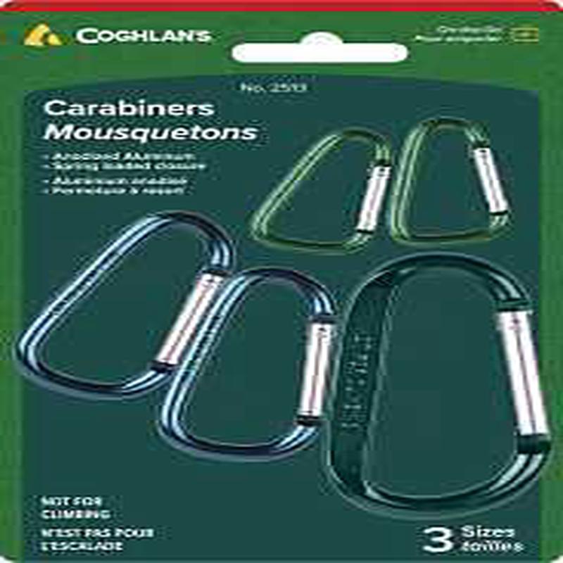 Coghlan's 2513 Carabiner, Aluminum