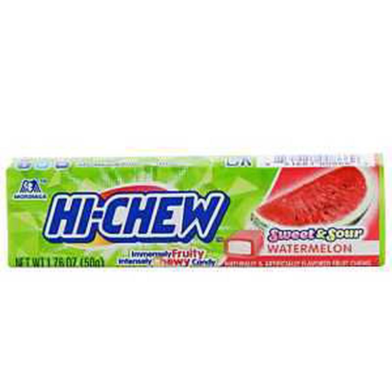 Hi-Chew 122772 Fruit Chewy Candy, Watermelon