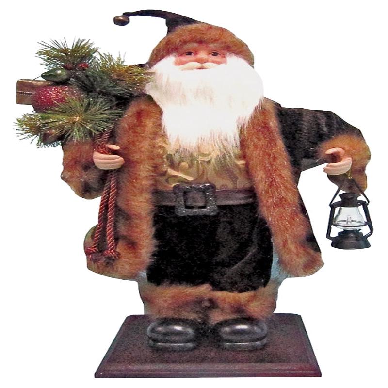 18IN WOODLAND SANTA
