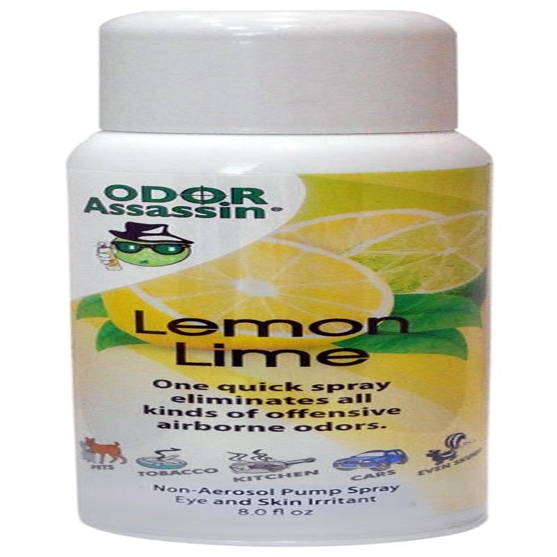 Odor Assasin 124949 Odor Eliminator, 6 oz Can, Pale Yellow, Orange Terpenes