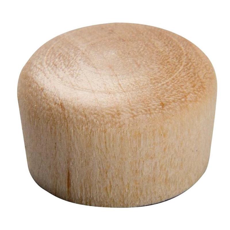 Waddell 8200.50 DP Plug, Round Head, Birch Wood, 1/2 in Dia