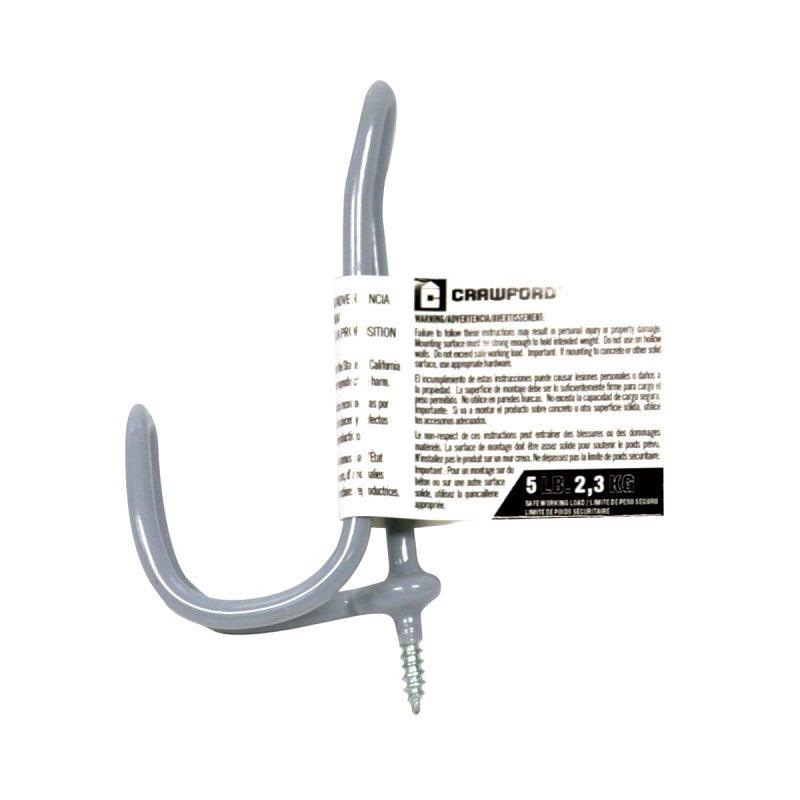 SS24-25 HOOK STOR GRAY 3-1/4IN