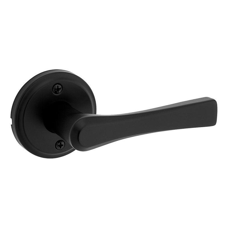 Weiser Katella 9GLA120-127 Dummy Door Handle, Lever Handle, Transitional Design, Matte Black, Residential, Zinc