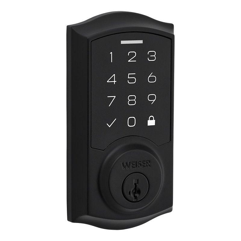 Weiser SmartCode Series 9GED92700-002 Deadbolt, Transitional, 1 in L x 2-3/4 in W x 5-3/16 in H Dimensions, 1/PK