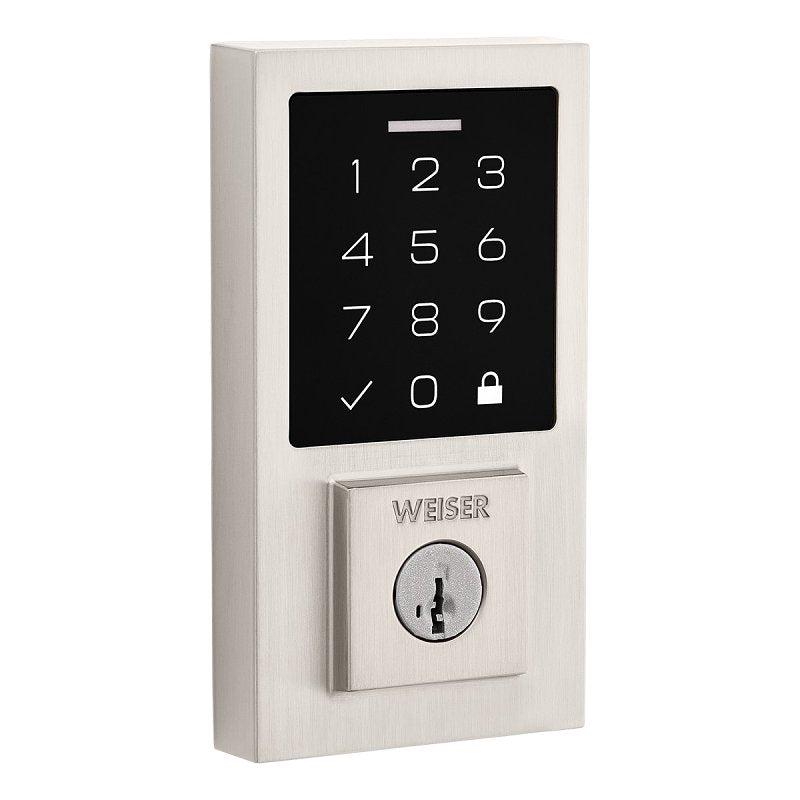 Weiser SmartCode Series 9GED92700-003 Deadbolt, Contemporary, 1 in L x 2-3/4 in W x 5-3/16 in H Dimensions, 1/PK