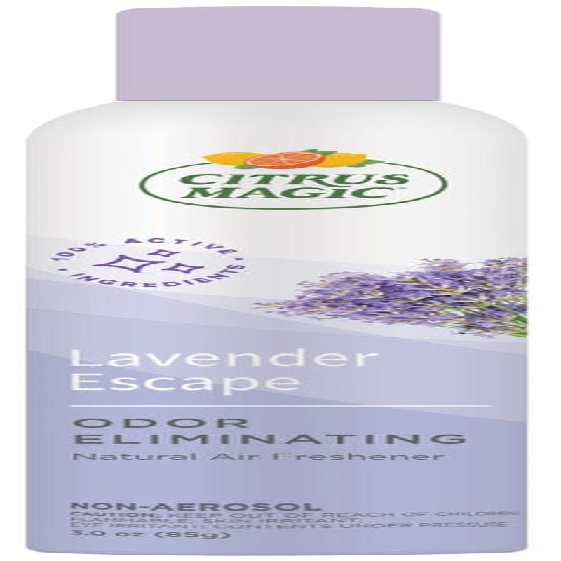 Citrus Magic 612172868 Odor Eliminating Air Freshener, 3.5 oz, Lavender Escape