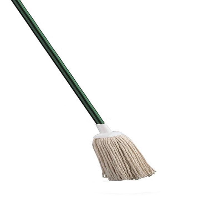 Libman 0088 Deck Mop, 47.63 in L, Cotton Mop Head, Steel Handle