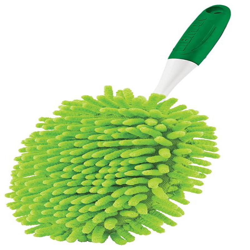 Libman 92 Duster with Pledge, 5 in Head, Microfiber Head, Plastic Handle, Green