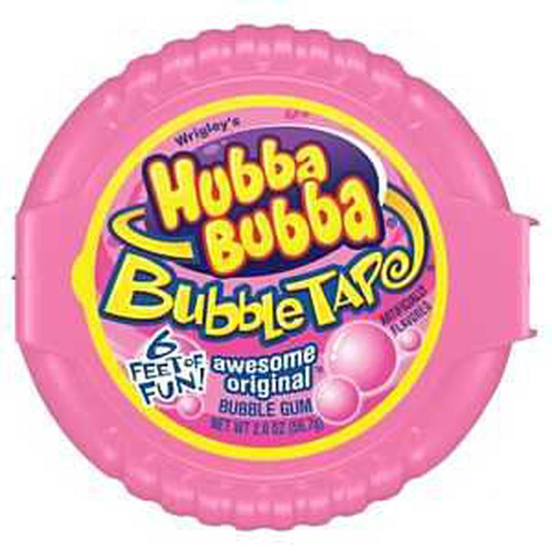 Hubba Bubba 112615 Original Tape Gum, Bubble Gum Flavor, 2 oz