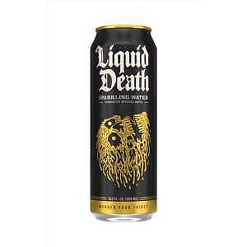 Liquid Death 1700185 Sparkling Water, 19.2 oz Can