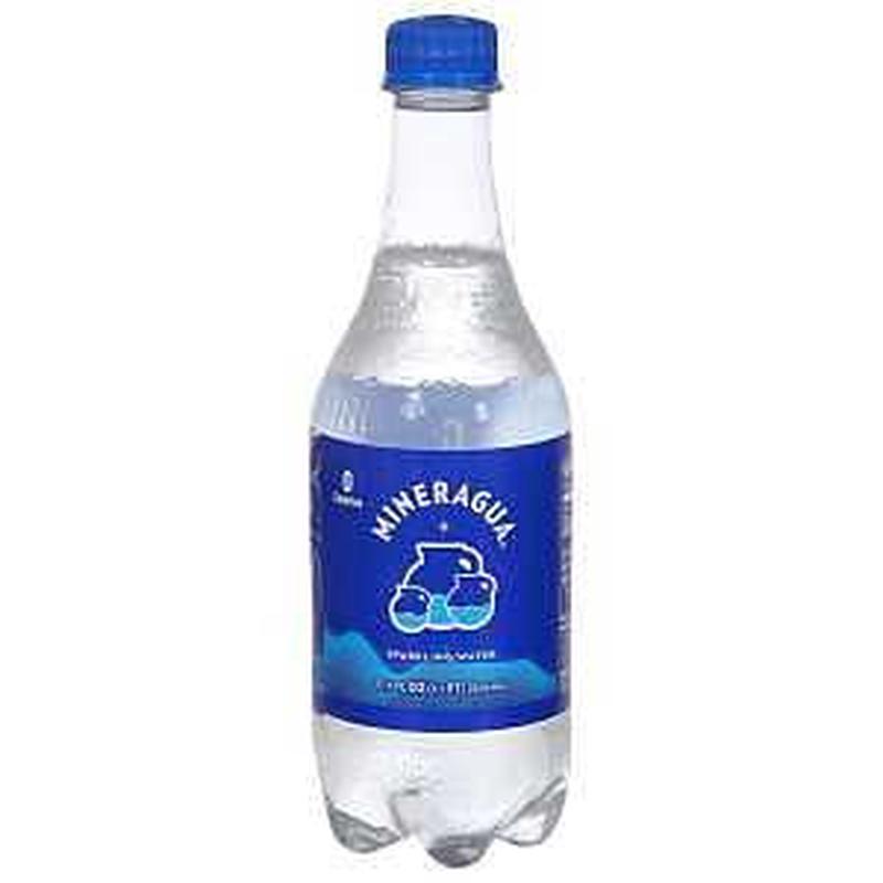 Mineragua 25501 Sparkling Spring Water, 1.58 qt, Bottle