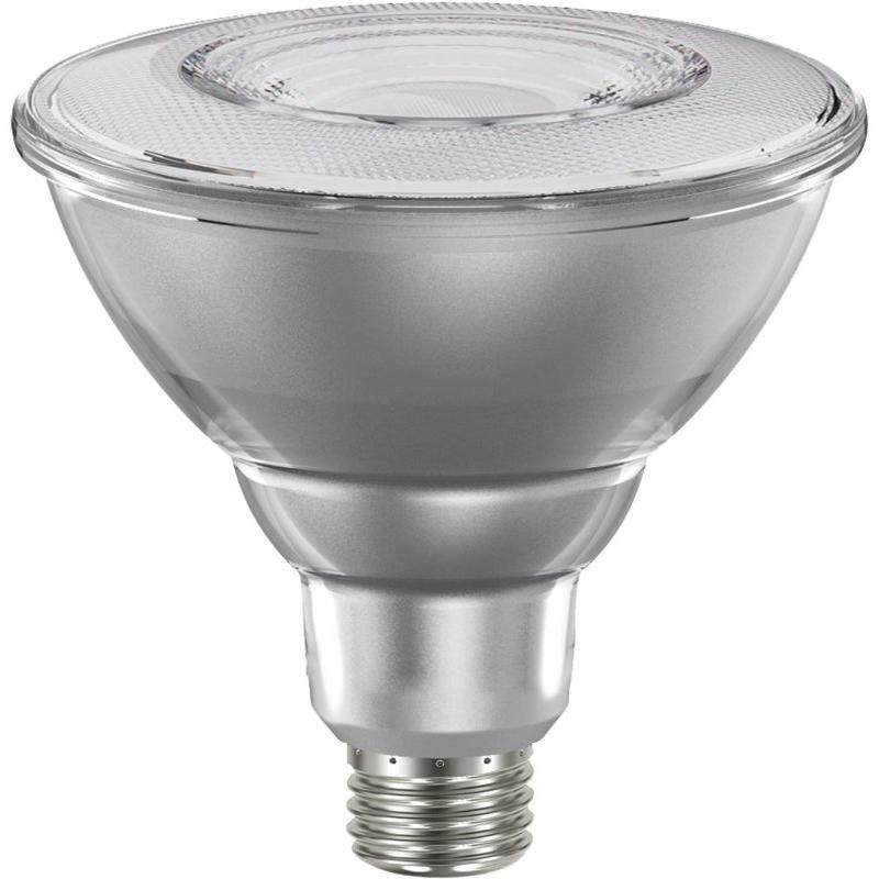 Sylvania 40903 Natural LED Bulb, Spotlight, 1250 Lumens, 15.5 W, PAR38 Lamp, E26 Lamp Base, Dimmable, Clear, Cool White