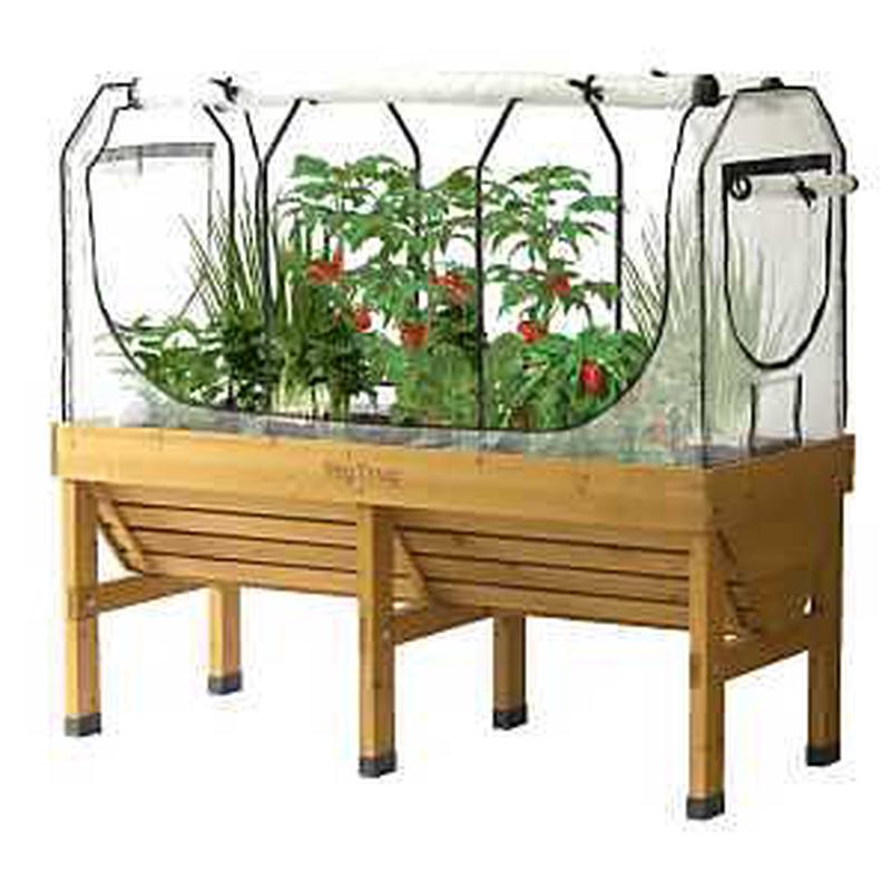 VegTrug Classic MGKIT1244 Greenhouse Frame and Multi-Cover Set, Steel Frame/Polyethylene Cover, Clear