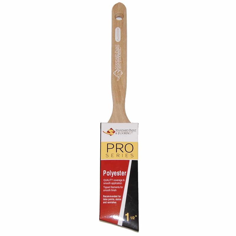 Standard Paint Platinum Pro Thick Polyester Paint Brushes
